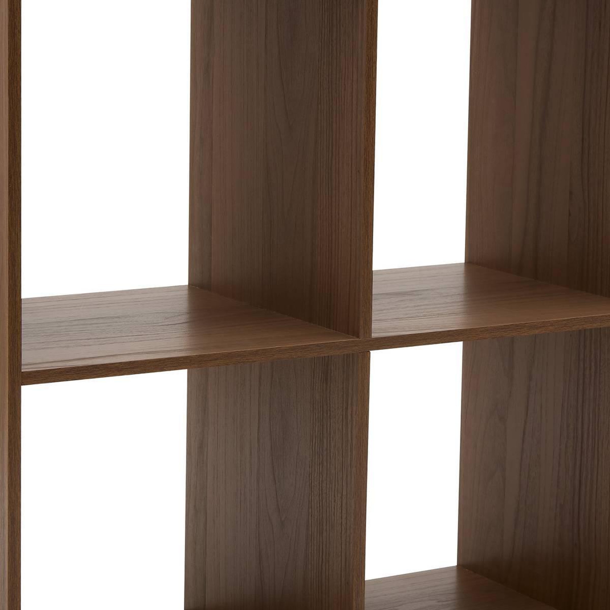 Voir la diapositive 2 : Paris Prix Étagère 4 Cases  Mix n'Modul  67cm Noyer