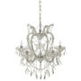 Voir la diapositive 3 : Paris Prix Lustre en Verre  Antique  57cm Transparent