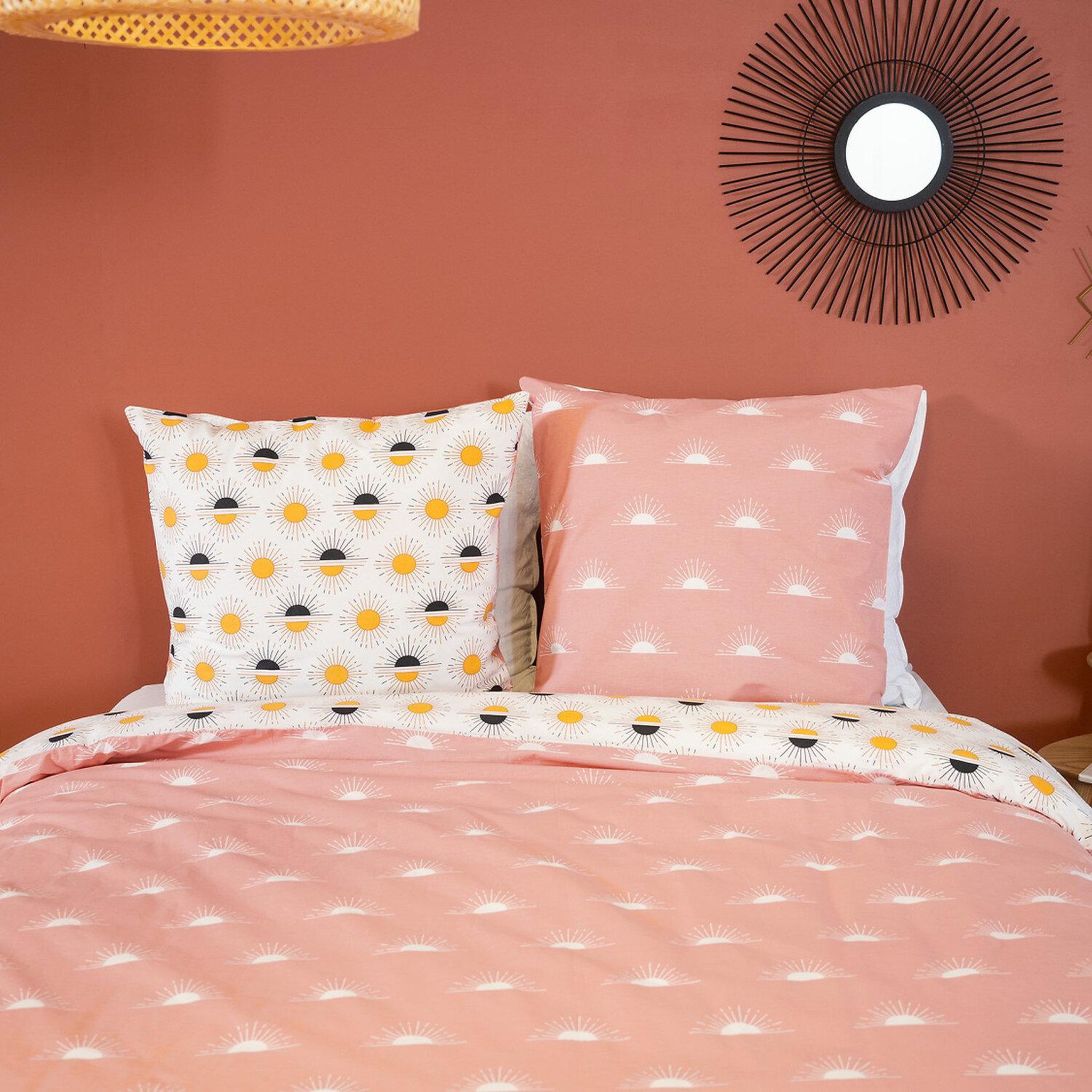 Voir la diapositive 2 : Home collection Parure de couette 3pcs 260x240cm better coton terramea