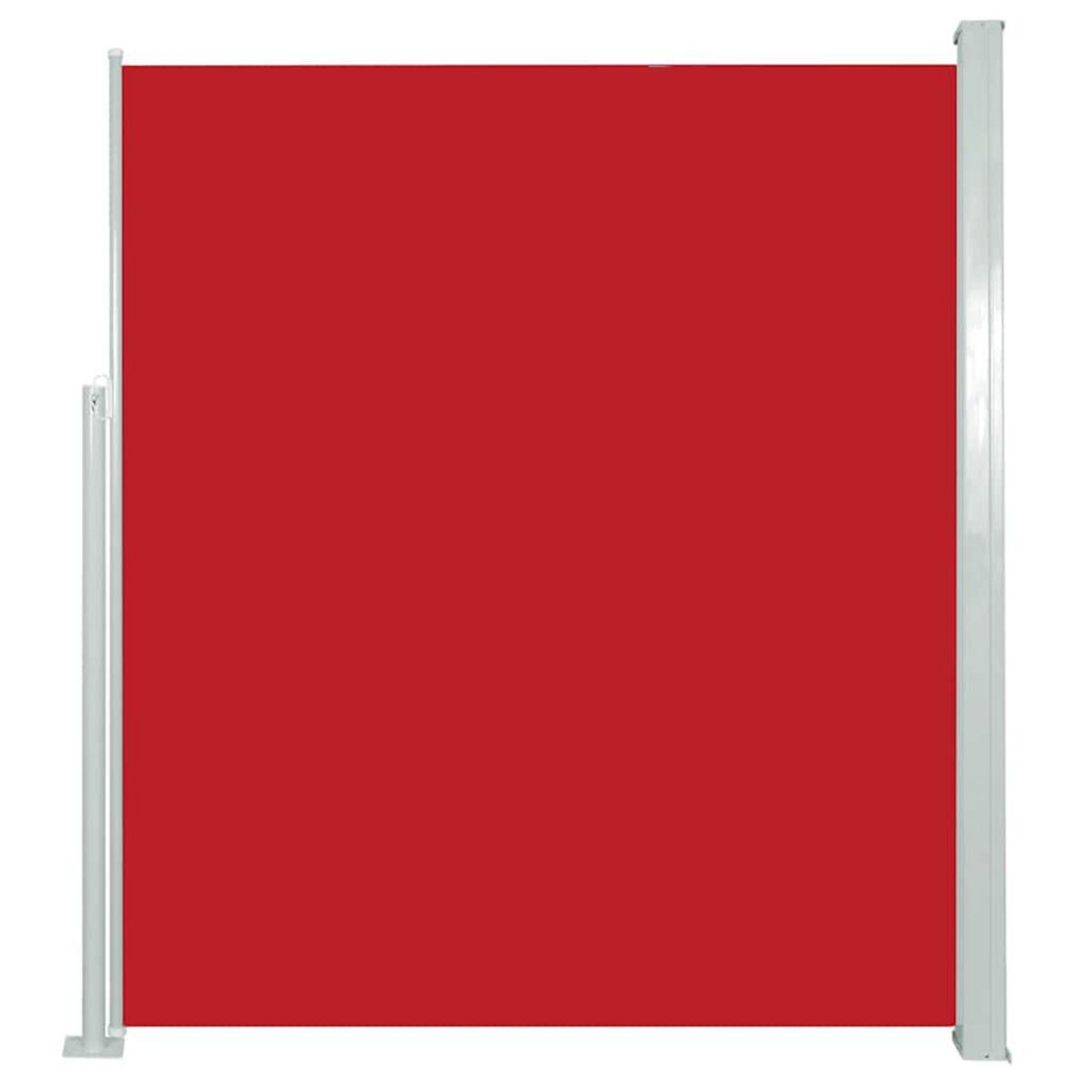 VIDAXL Auvent lateral retractable 120 x 300 cm Rouge