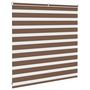 Voir la diapositive 4 : VIDAXL Store zebre marron 150x100cm largeur du tissu 145,9cm polyester