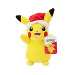 Pokemon Peluche Pokémon Seasonal Holiday Pikachu with Santa Hat W4