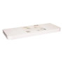 Voir la diapositive 4 : FIVE Étagère Murale Arrondie  Fixy  60cm Blanc