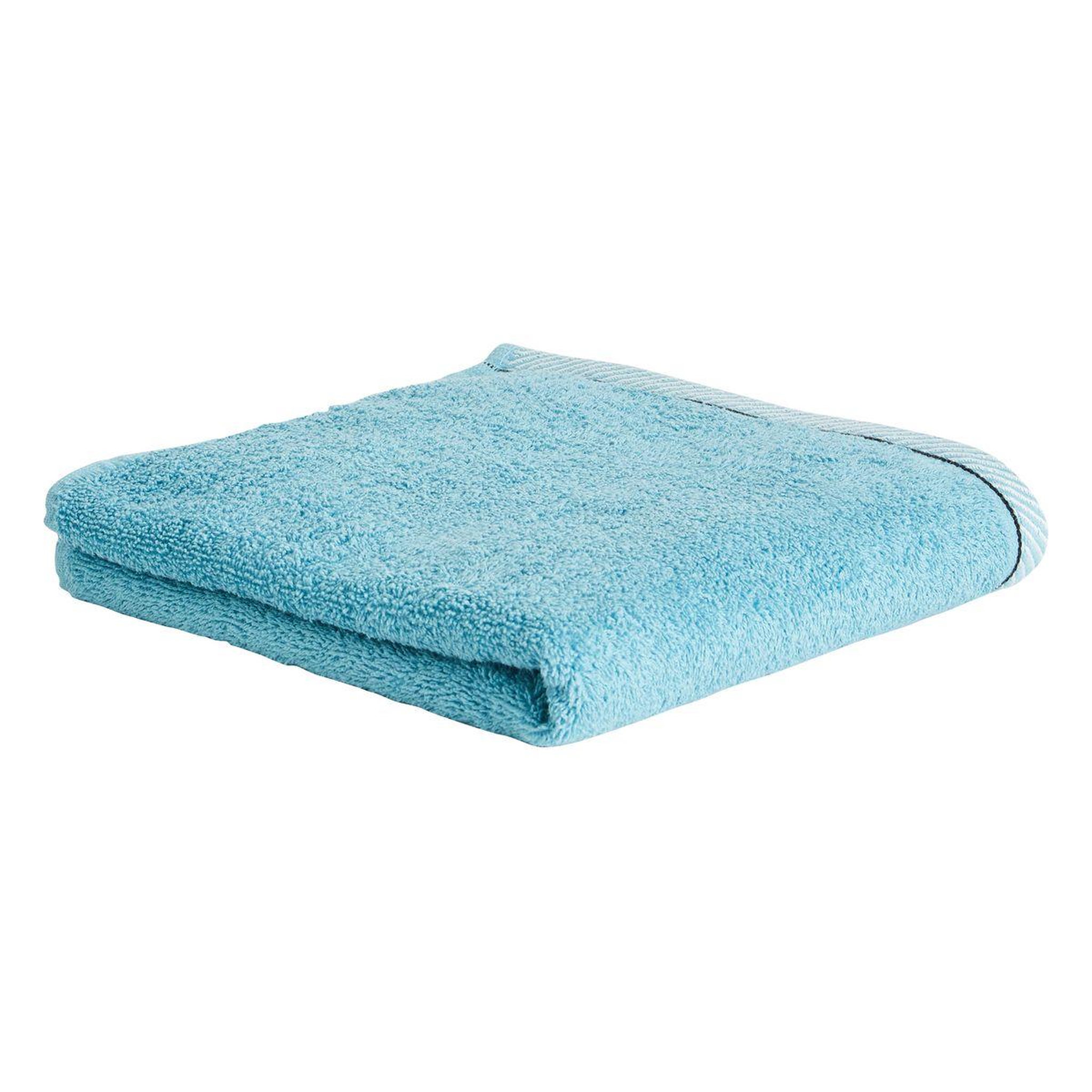 ACTUEL Serviette invité fantaisie en coton 500 g/m². Coloris disponibles : Bordeaux, Bleu, Rose