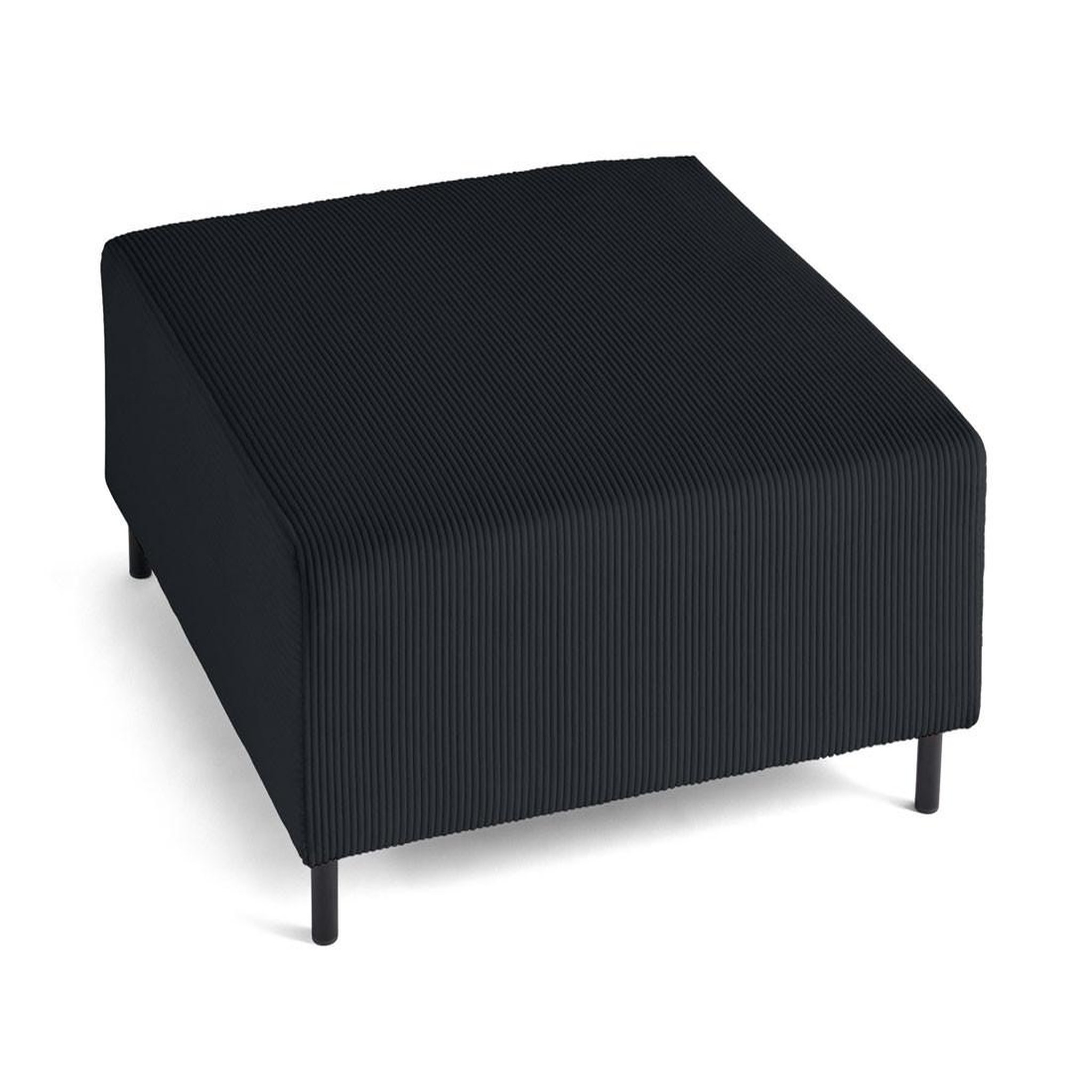 Voir la diapositive 2 : LISA DESIGN Edinburg - pouf modulable - en velours côtelé