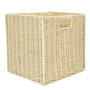 Voir la diapositive 1 : Paris Prix Boîte de Rangement Pliable  Tressée  30x30cm Naturel