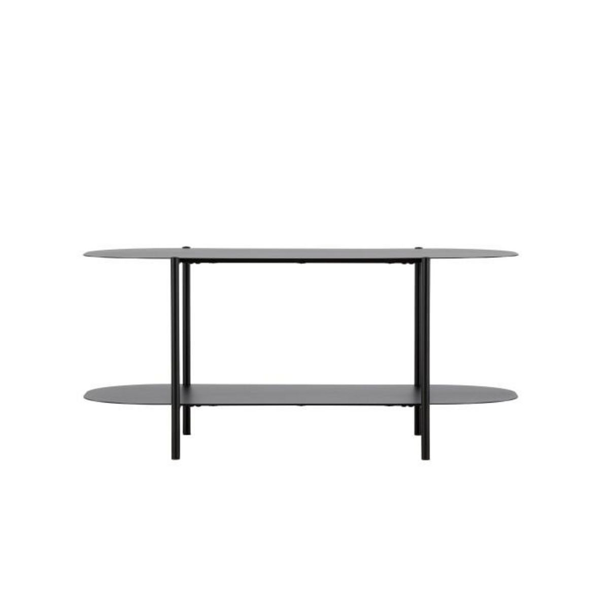 Paris Prix Table Basse Ovale  Recife  100cm Noir
