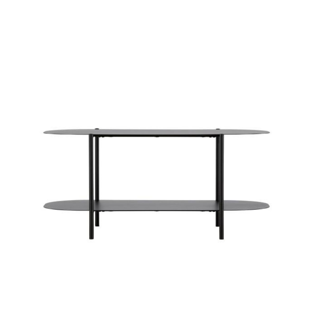 Paris Prix Table Basse Ovale  Recife  100cm Noir