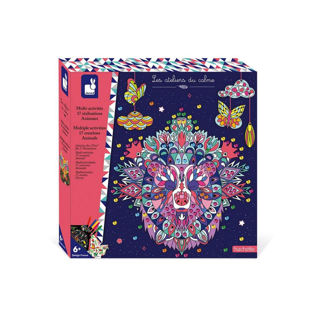 Juratoys-Janod Coffret multi activites 17 realisations