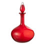 Voir la diapositive 1 : Paris Prix Vase Bouchon en Verre  Herschel  33cm Rouge