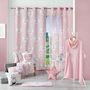 Voir la diapositive 5 : Paris Prix Plaid Flanelle Enfant  Petite Étoile  125x150cm Rose