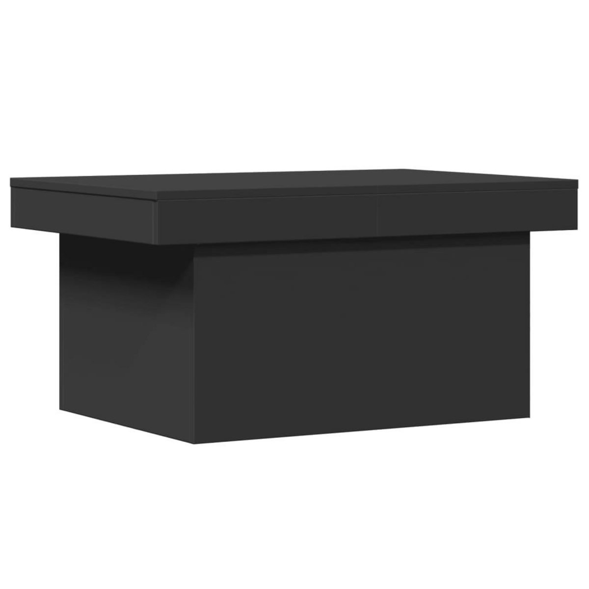 VIDAXL Table basse noir 100x55x40 cm bois d'ingenierie