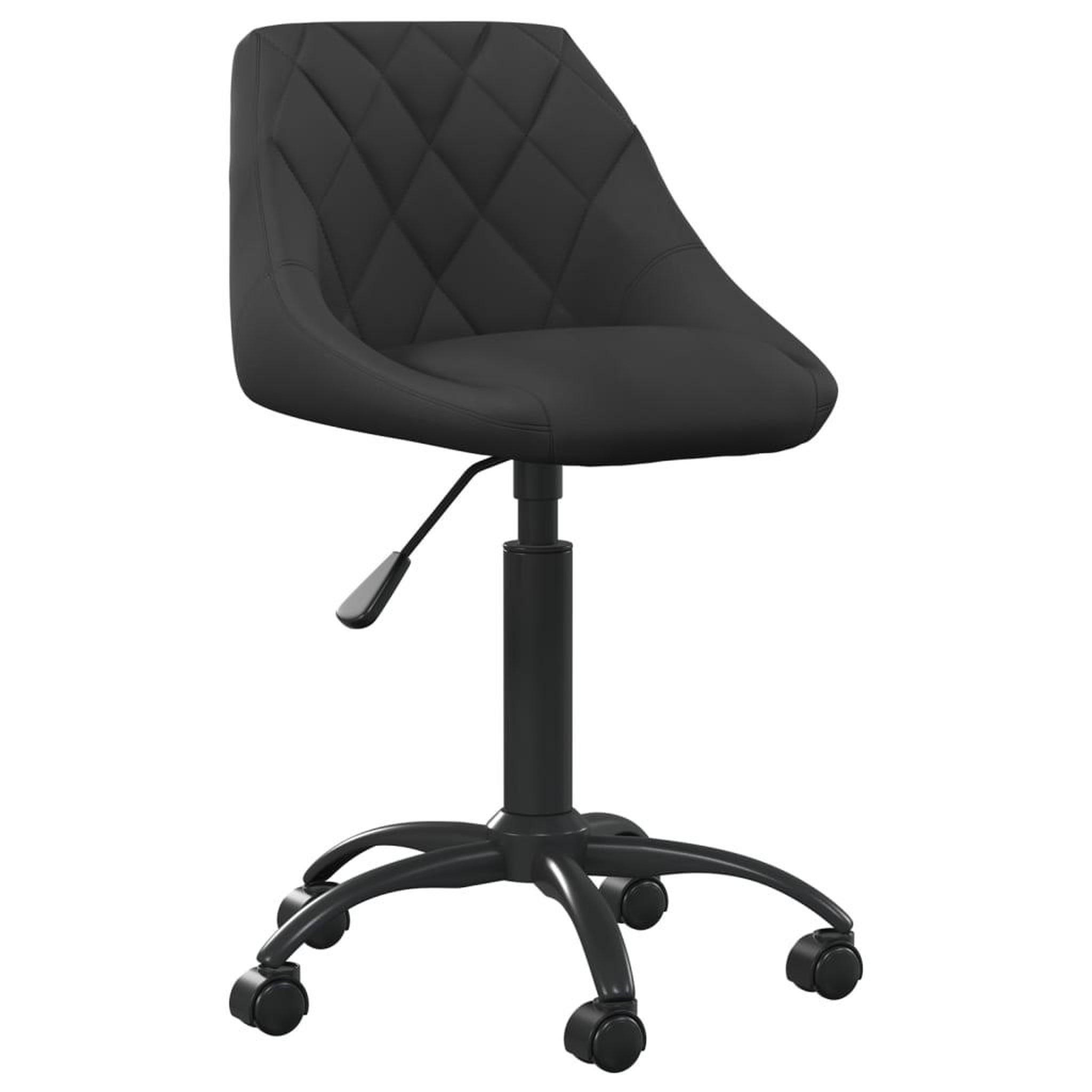 Voir la diapositive 2 : VIDAXL Chaise de salle a manger Noir Velours