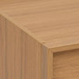 Voir la diapositive 4 : FIVE Table de Chevet 2 Tiroirs  Framy  54cm Marron