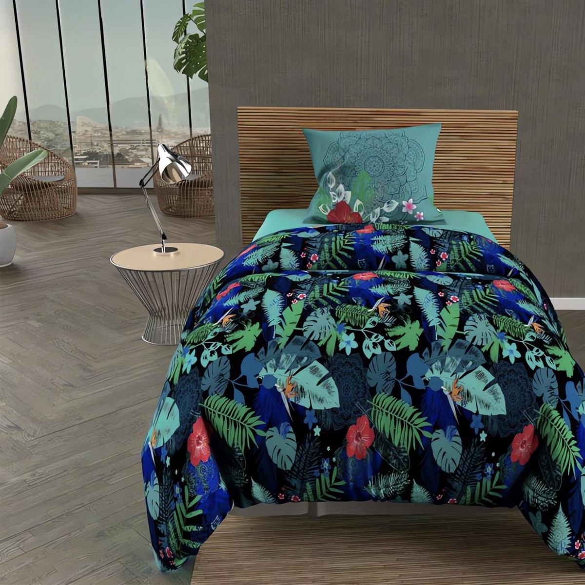 Intemporel Parure housse de couette microfibre BALI, par Intemporel