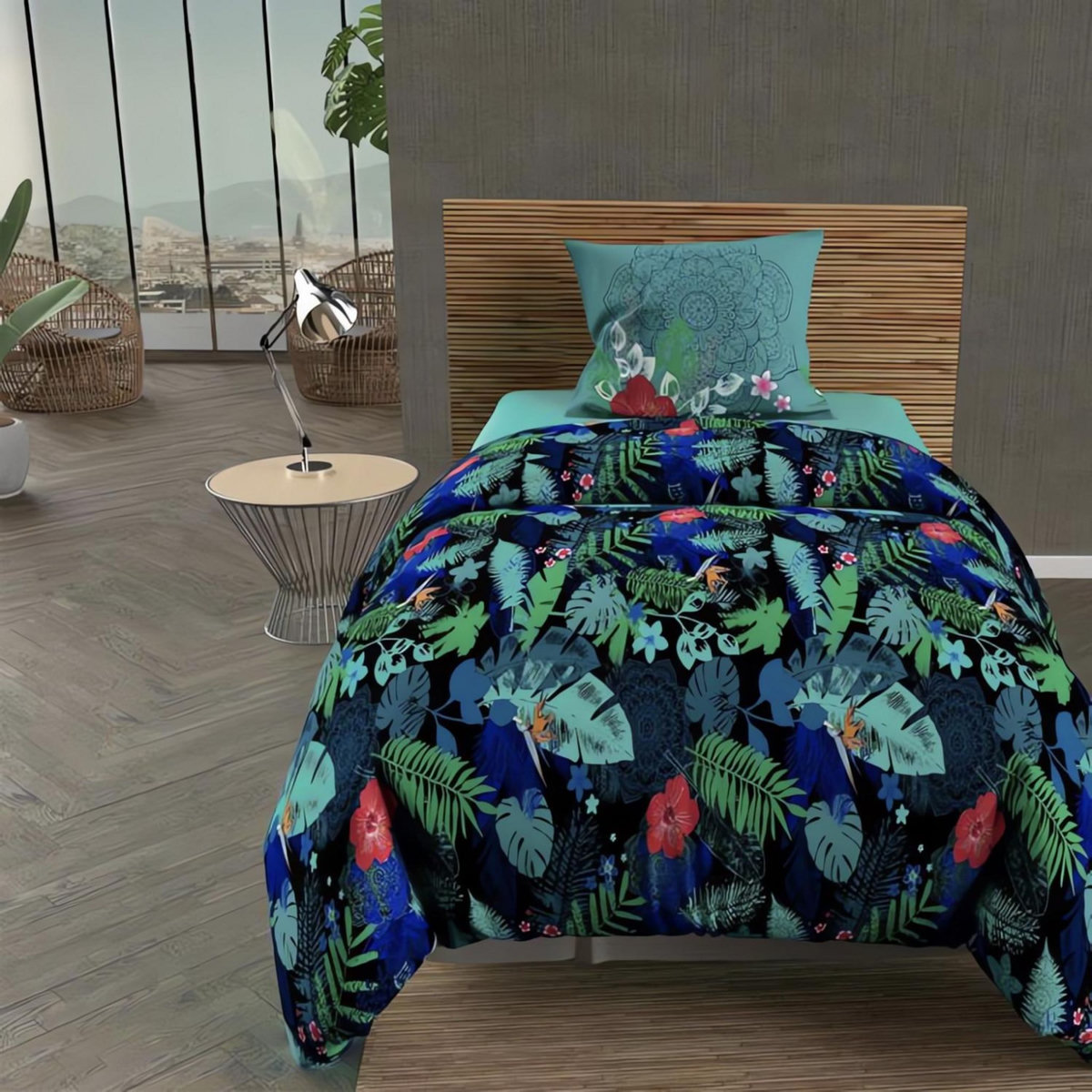 Intemporel Parure housse de couette microfibre BALI, par Intemporel