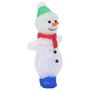 Voir la diapositive 5 : VIDAXL Silhouette de bonhomme de neige de Noël LED Acrylique 30 cm
