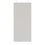 VIDAXL Store plisse gris clair 100x200cm largeur du tissu 99,4 cm