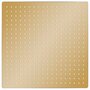 Voir la diapositive 2 : VIDAXL Pomme de douche pluie Acier inoxydable 50x50 cm Carree Dore