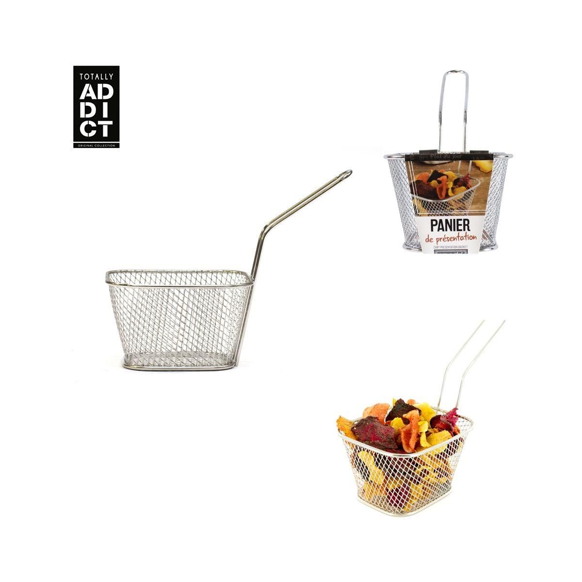 TOTALLY ADDICT Panier à frites à frites carré