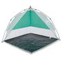 Voir la diapositive 2 : VIDAXL Tente de plage vert d'eau liberation rapide impermeable