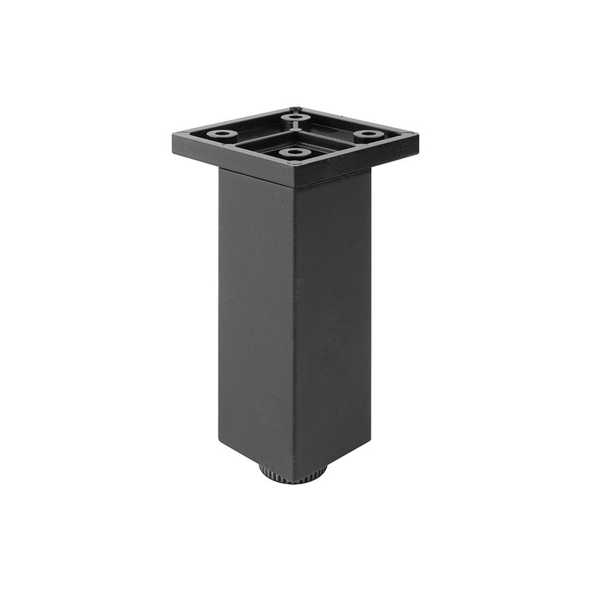 CENTRALE BRICO Pied de meuble fp003 80 mm réglable noir mat