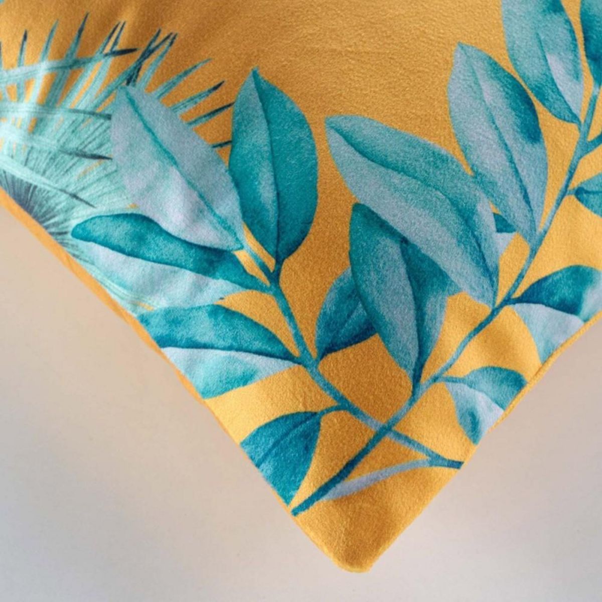 Douceur d'Intérieur Housse de coussin 40x40 cm velours Samoa