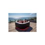 Voir la diapositive 3 : SUNSPA Spa gonflable 6 places carré - Sunspa - Bandeau LED inclus - Dimensions : 185 x 185 cm