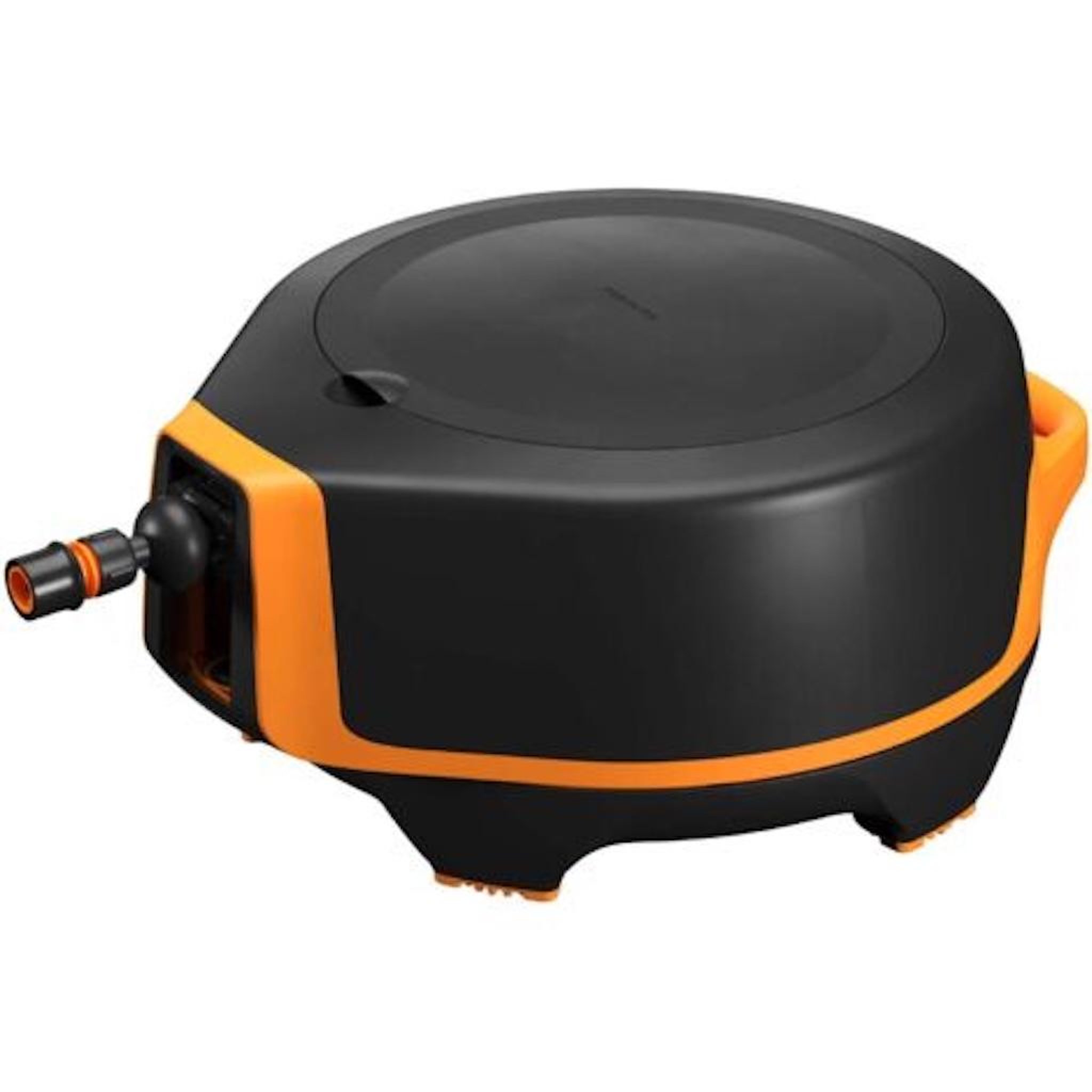 Fiskars Dévidoir automatique - X-Series Waterwheel XL avec tuyau 20 m - chariot d'arrosage mobile 360°