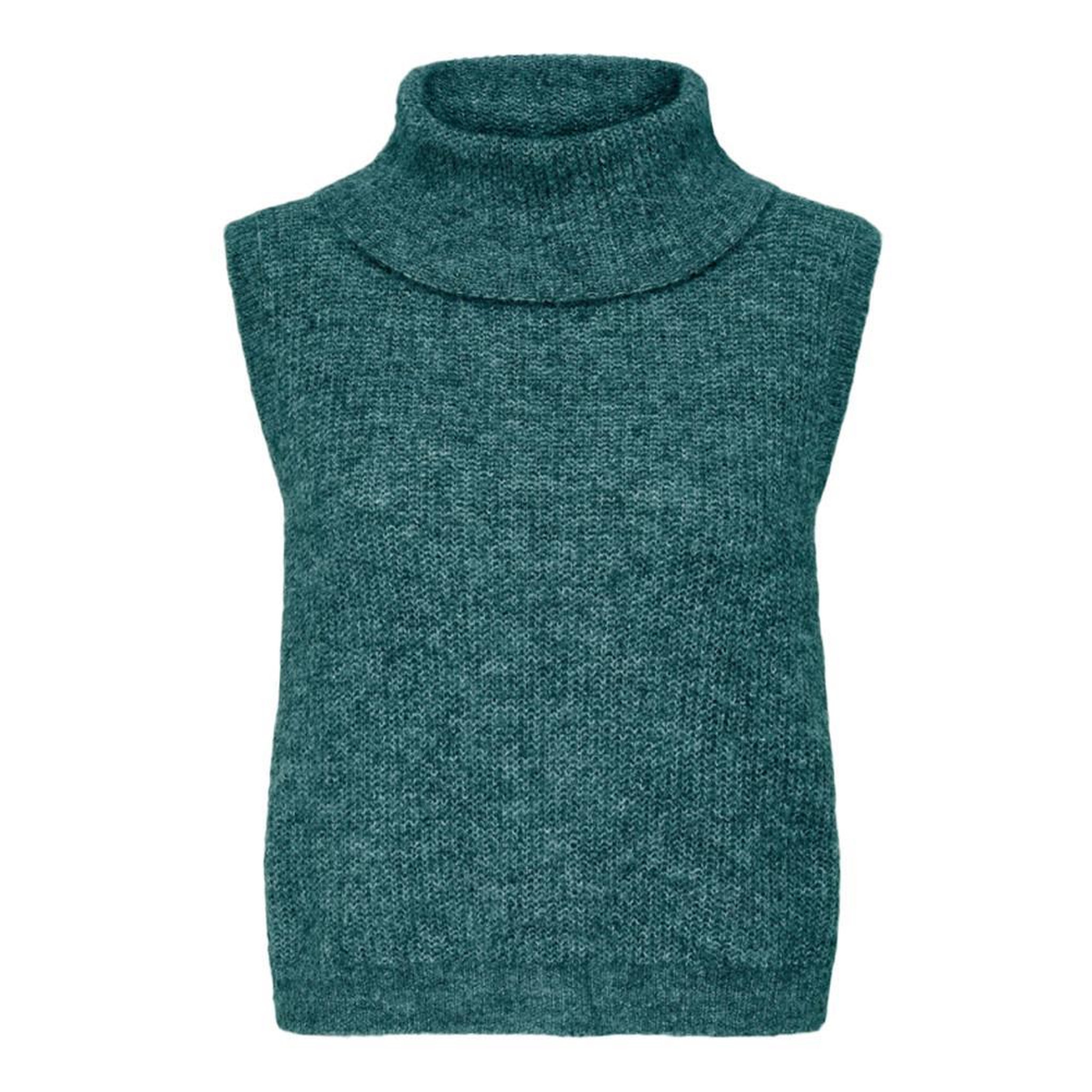 Voir la diapositive 1 : JACQUELINE DE YONG Pull Sans Manches Vert Femme JDY Ingeborg
