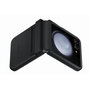 Voir la diapositive 4 : Samsung Coque Z Flip 5 Simili Cuir design Noir
