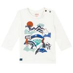 CATIMINI Tee-shirt  Bébé Catimini CR10062. Coloris disponibles : Blanc