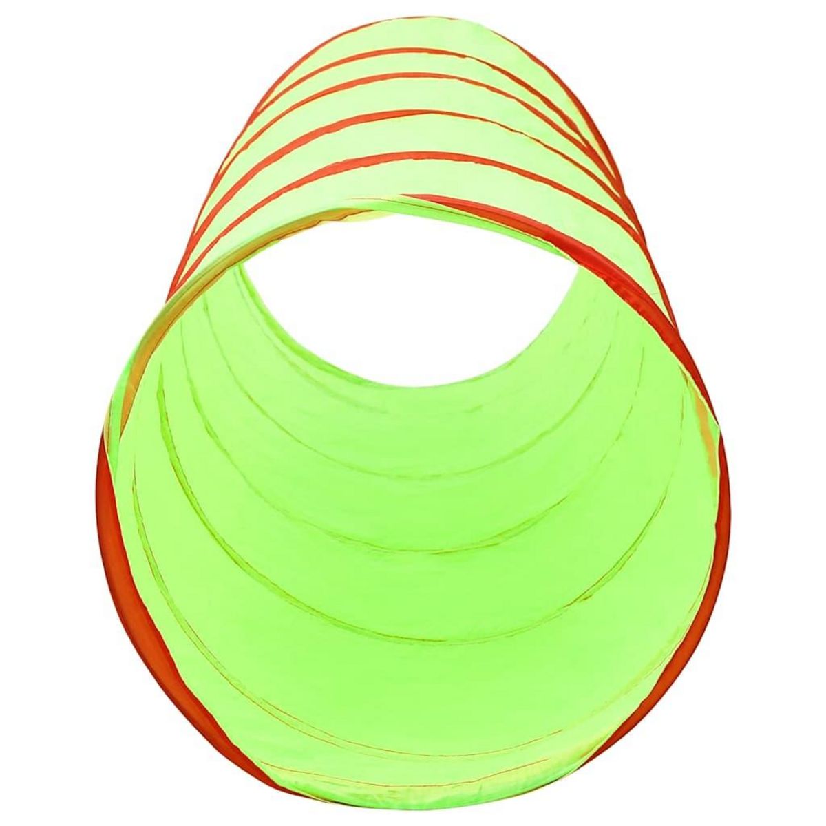 VIDAXL Tunnel de jeu pour enfants Vert 175 cm Polyester