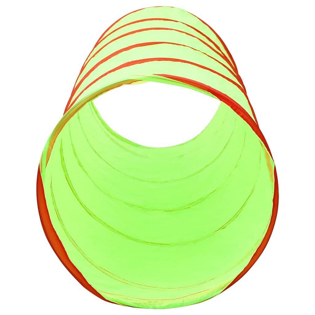 VIDAXL Tunnel de jeu pour enfants Vert 175 cm Polyester