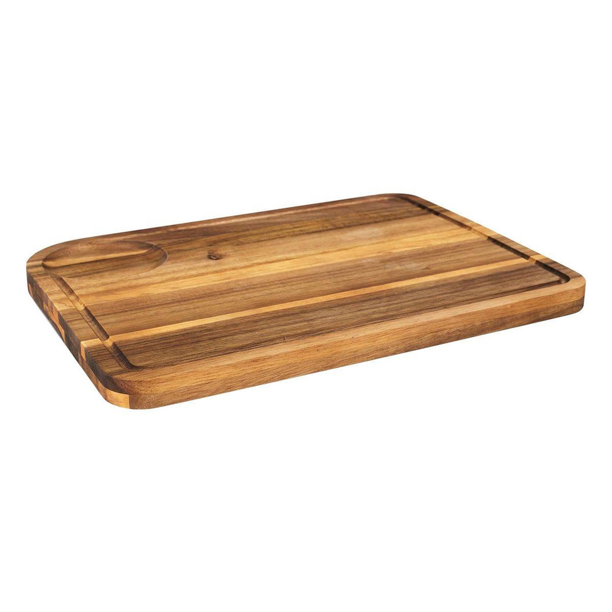 The Home Deco Factory Planche à Découper en Bois  Acacia  46cm Marron