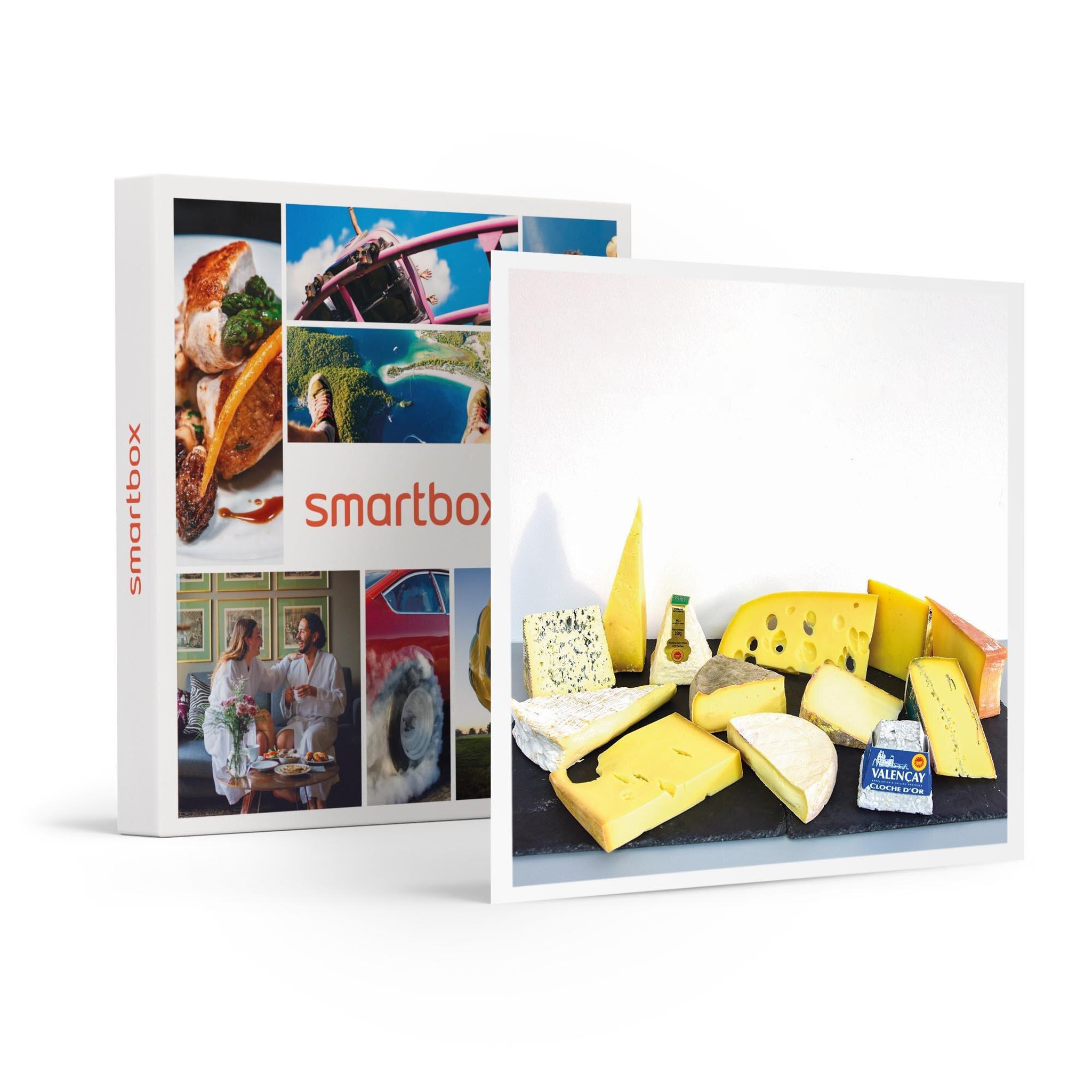 Voir la diapositive 1 : Smartbox Assortiment de 13 fromages du terroir à déguster chez soi - Coffret Cadeau Gastronomie