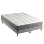 Voir la diapositive 1 : IDLITERIE Ensemble Matelas Ressort 7 zones H.28cm + Sommier Fabriqué en France MAX