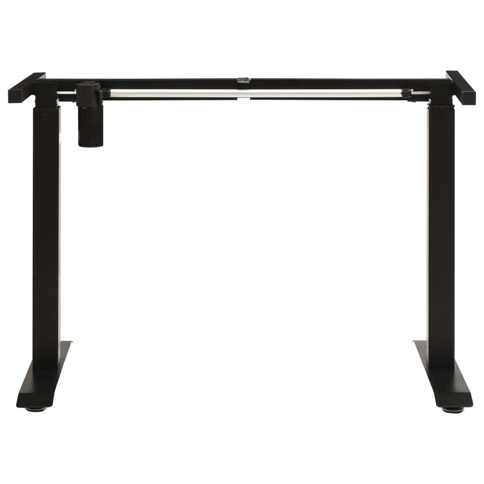 Voir la diapositive 3 : VIDAXL Cadre de bureau motorise electrique reglable en hauteur Noir