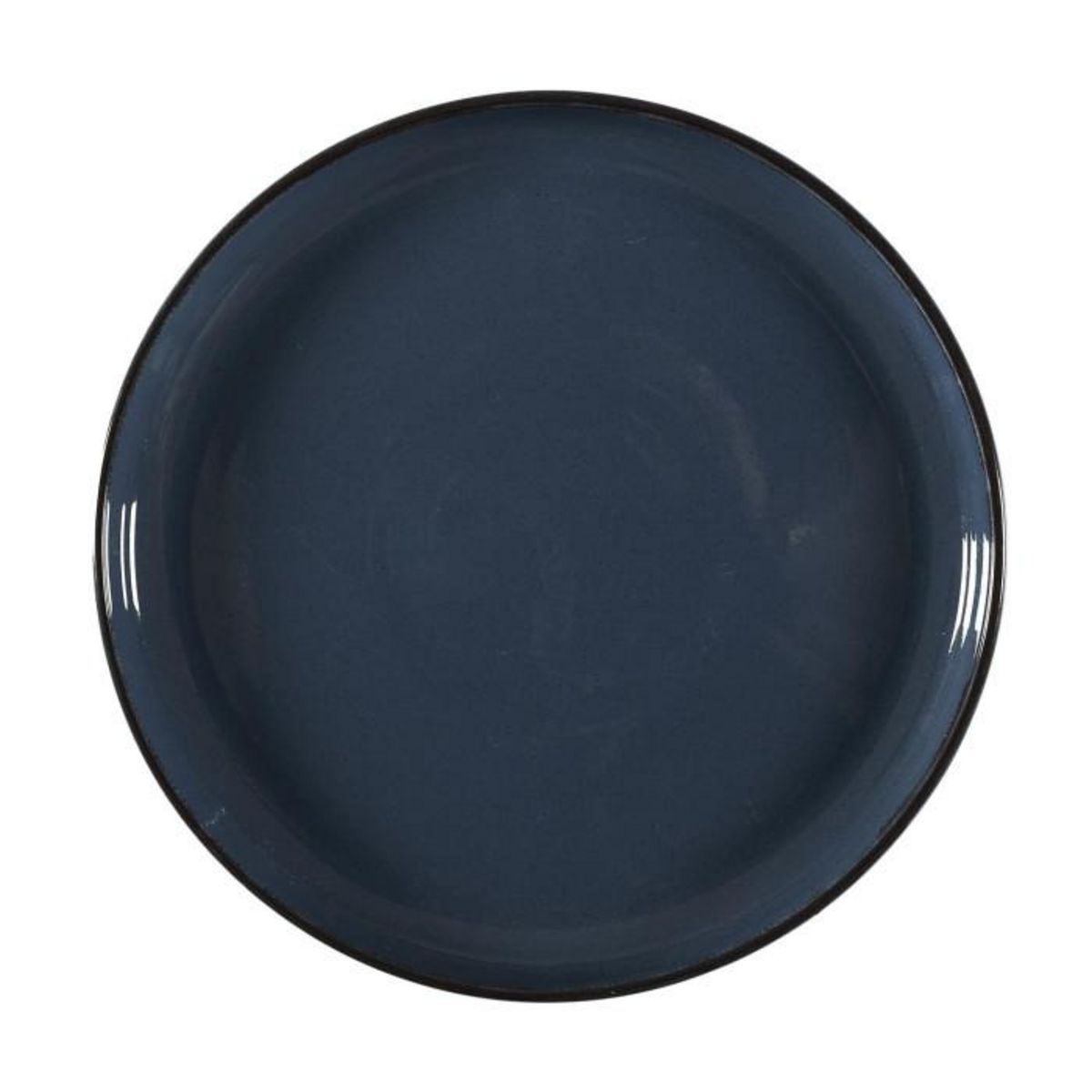 Paris Prix Service de Table 12 Pièces  Grès du Temps  27cm Bleu