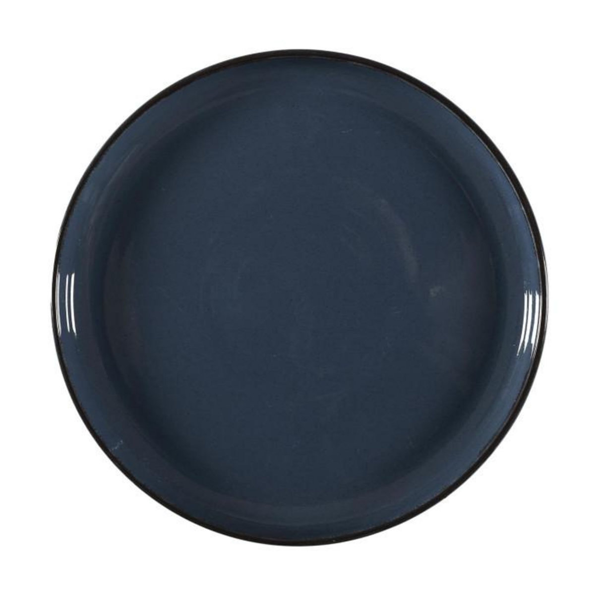 Paris Prix Service de Table 12 Pièces  Grès du Temps  27cm Bleu