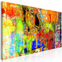 Voir la diapositive 1 : Paris Prix Tableau Imprimé  Colourful Abstraction Narrow