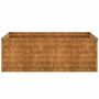 Voir la diapositive 4 : VIDAXL Jardiniere surelevee 100x50x36 cm Acier Corten