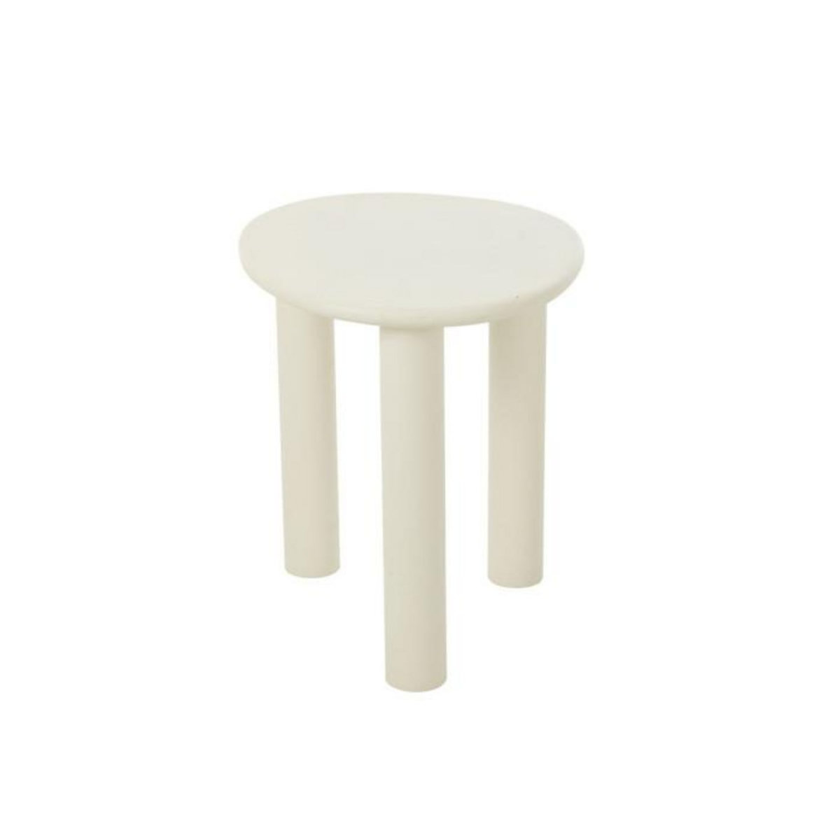 Paris Prix Table d'Appoint Design  Bali  51cm Blanc