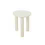 Voir la diapositive 2 : Paris Prix Table d'Appoint Design  Bali  51cm Blanc