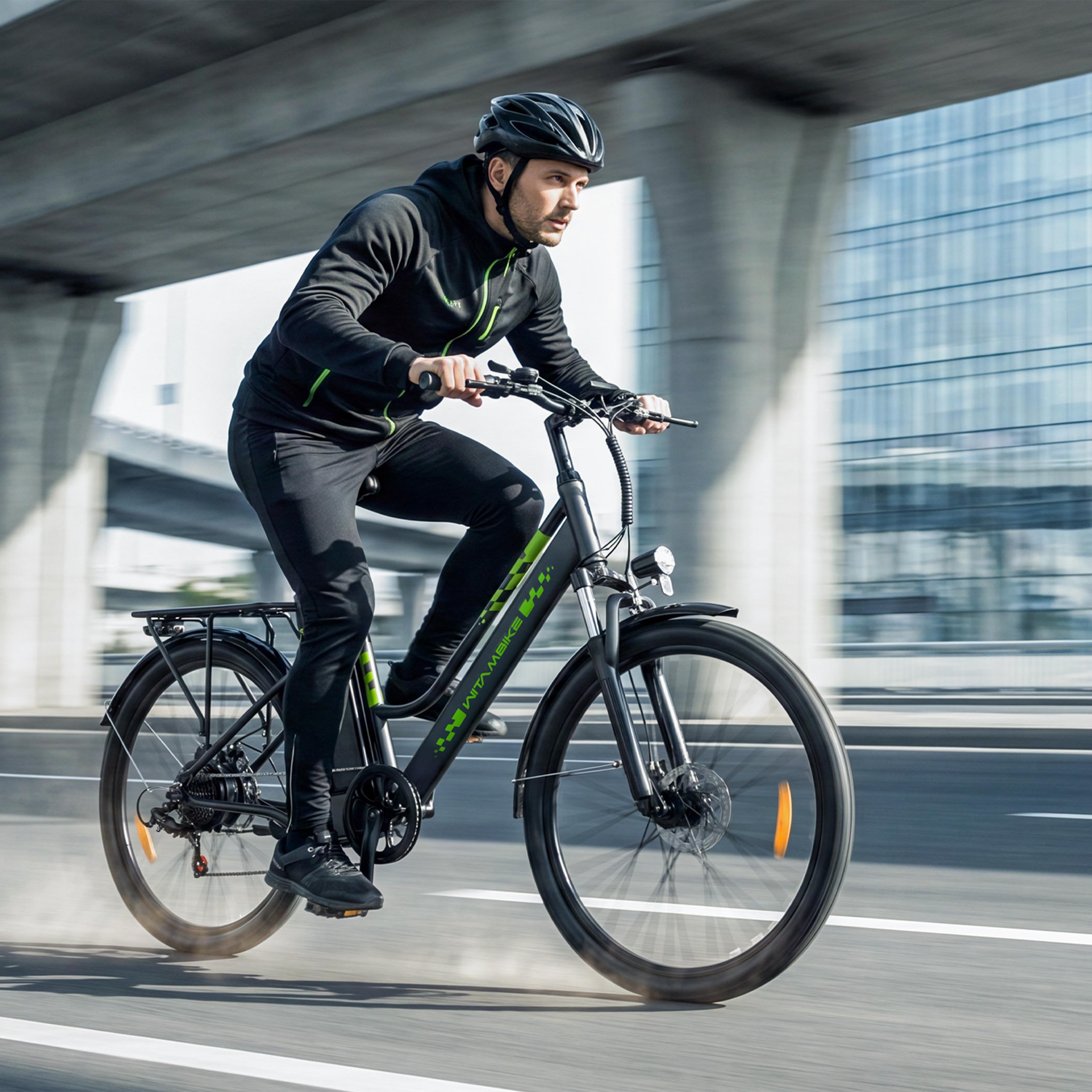 Voir la diapositive 6 : WITAMBIKE Vélo électrique urbain Witambike C26, 250 W