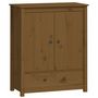 Voir la diapositive 2 : VIDAXL Buffet Marron miel 83x41,5x100 cm Bois massif de pin