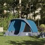 Voir la diapositive 1 : VIDAXL Tente de camping de cabine 4 personnes bleu imperméable