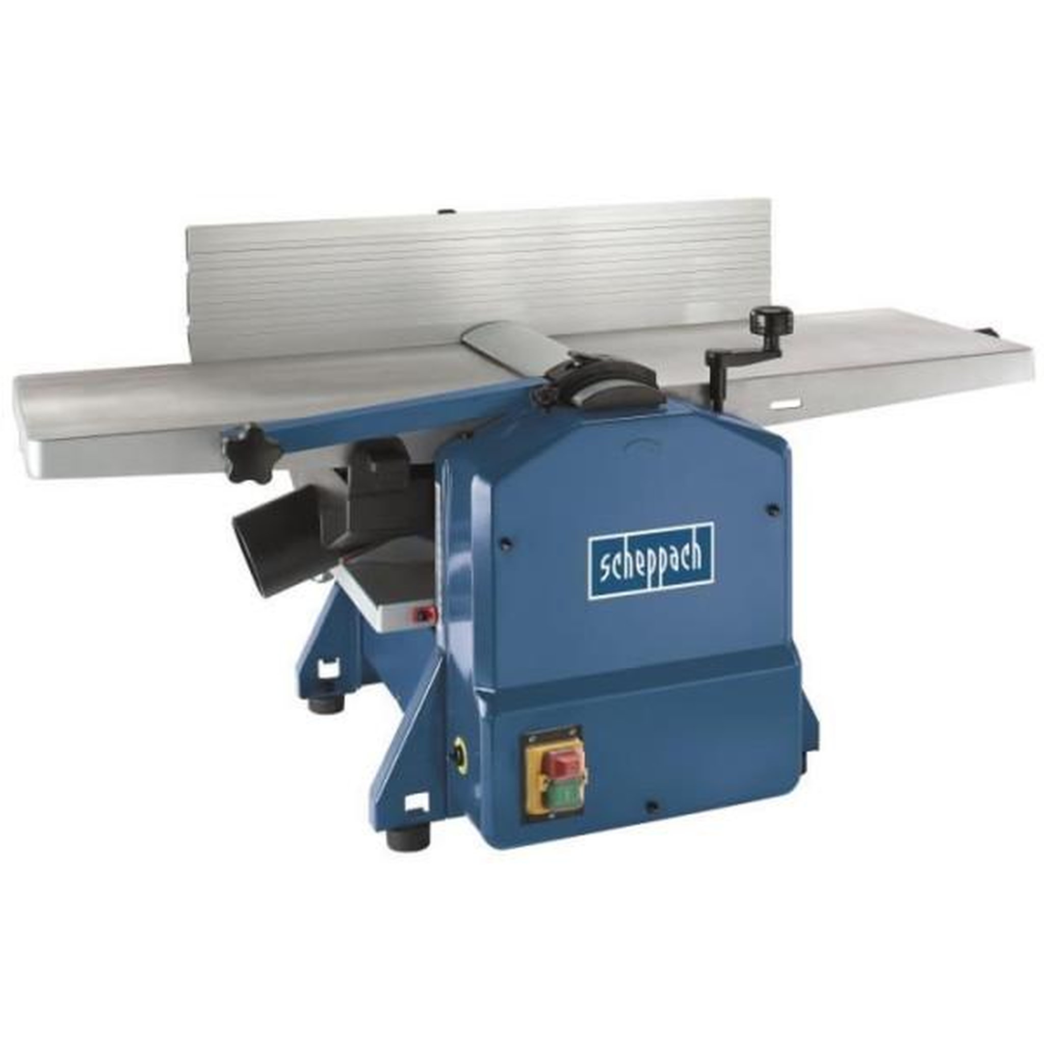 Voir la diapositive 3 : SCHEPPACH SCHEPPACH - Dégauchisseuse-Raboteuse 1500W largeur 254 mm / hauteur 120mm équipé de 2 fers en acier rapide - HMS1070