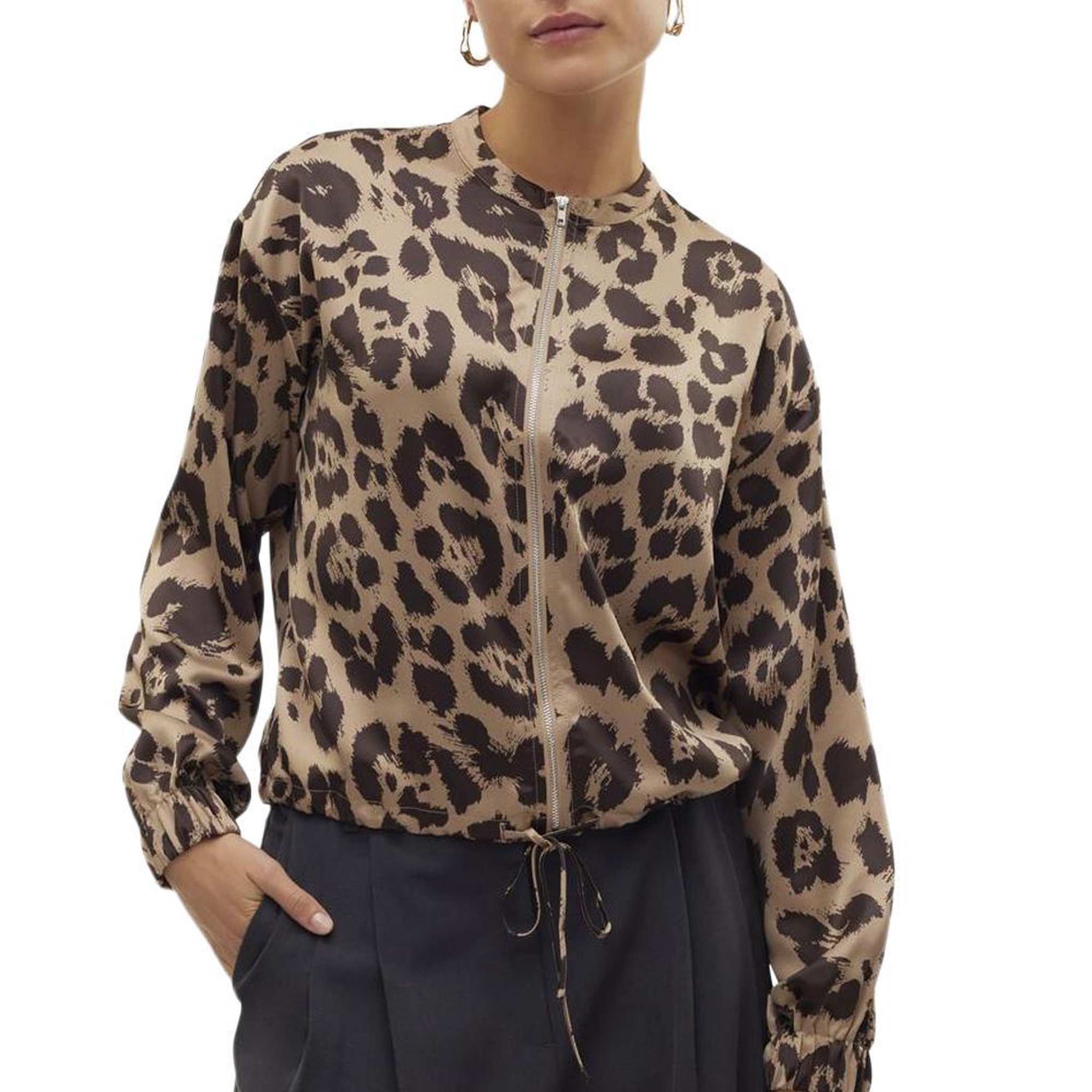 Vero Moda Veste Léopard Femme Vero Moda Merle. Coloris disponibles : Marron
