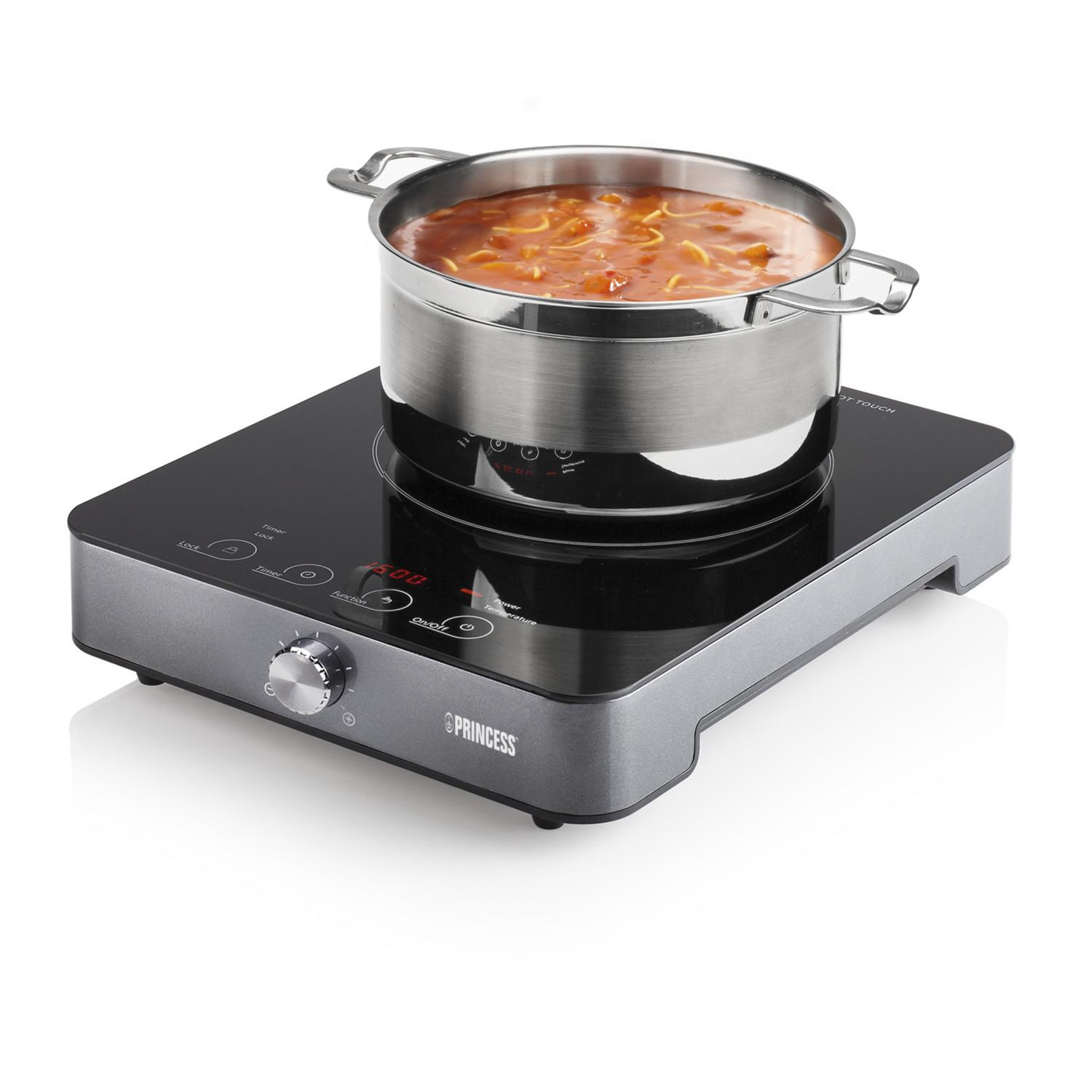 Voir la diapositive 3 : PRINCESS Plaque à induction Princess 303010 portable 1800 W
